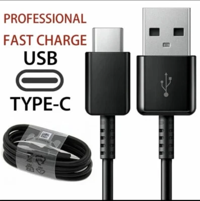USB C Charging Cable Type C 1.2 M  For Samsung, Xiaomi, Huawei Fast Charging - Image 1 of 4