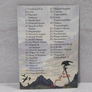 1996 FPG Janny Wurts Fantasy Art Card #60 Checklist - Picture 1 of 2