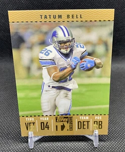 Tatum Bell 2007 Topps TX Exclusive Gold # 10/10 1/1 - Picture 1 of 2