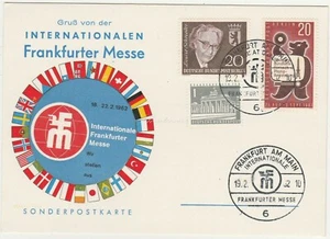 Postal Alemania Berlín, 1962. Nuremberg. Feria Internacional del Juguete (3) - Imagen 1 de 2