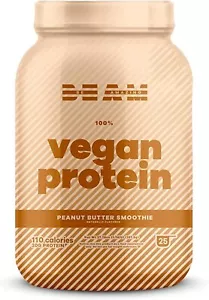 BEAM Vegan Protein Peanut Butter Smoothie 25 svg 1.76 lb New sealed exp 12/25 - Picture 1 of 7
