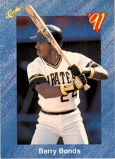 1991 Classic Barry Bonds Pittsburgh Pirates #T81