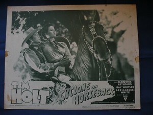  Cyclone on Horseback Tim Holt, Marjorie Reynolds #R53/560 movie Lobby Card #7
