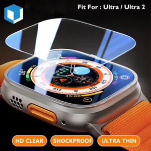 3 pièces pour Apple Watch Ultra Verre Trempé Protecteur d'écran Coque Intégrale iWatch 49mm - Photo 1 sur 12