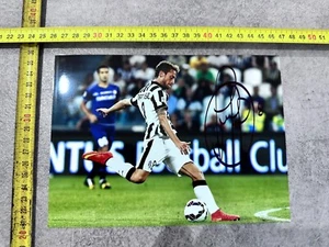 FOTO PICTURE PHOTO MARCHISIO JUVENTUS AUTOGRAFATA SIGNED NO SHIRT MATCH WORN - Foto 1 di 2
