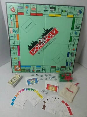 Monopoly Ireland Edition -VTG Property Trading Board Game 2000 VG Complete - Image 1 of 4