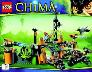 LEGO LEGENDS OF CHIMA: Lavertus Lagerversteck Spielzeug Lego Set (70134) - Bild 1 von 3