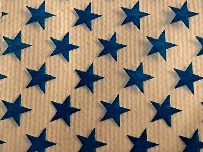 500 SMALL BAGGIES 2020 2" X 2" MINI Resealable POLY BAGS BLUE STAR - Image 1 of 4
