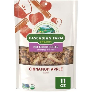 Cascadian Farm Granola Og2 Cinnamon Apple 11 OZ - Picture 1 of 3