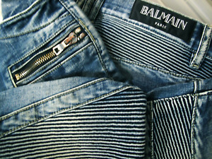 Balmain Denim Jeans Men's Biker for sale | eBay
