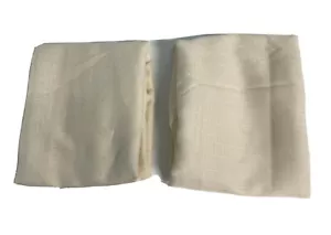 Pannelli Tenda Finestra 52x108 Trasparenti (Set di 2) Avorio NUOVO FMFunctex Poliestere 2-Pa - Foto 1 di 12