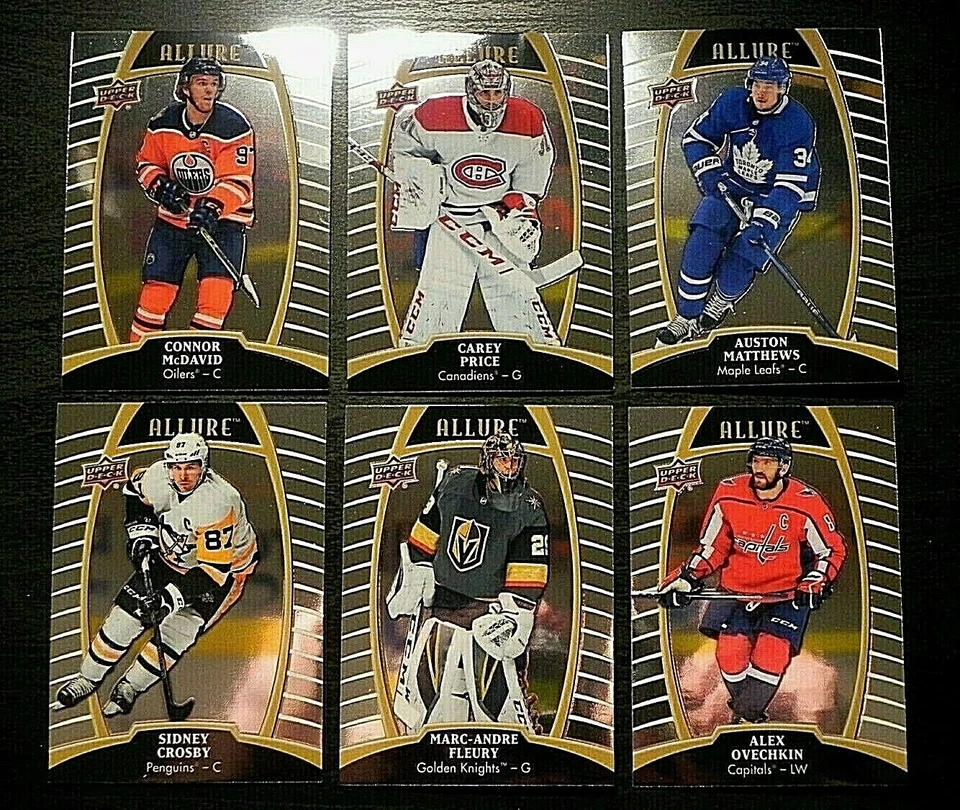 2019-20 19/20 Allure Base Cards #1 - #60 You Pick Finish Your Set Stars Goalies - Image 1 of 1