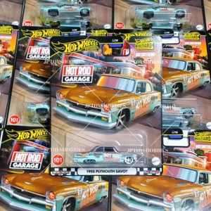 Hot Wheels Premium Boulevard 1955 PLYMOUTH SAVOY Set 1 10 20 - Picture 1 of 11