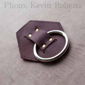 CAS Wikinger Axt | Dolch | Rapierhalter braun Leder HEMA SCA Reenactment - Bild 1 von 8