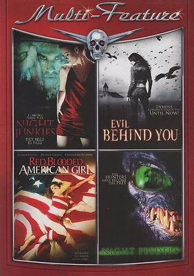 Night Junkies, Evil Behind You, Red Blooded American Girl, Night Feeders DVD NEW - Image 1 of 2