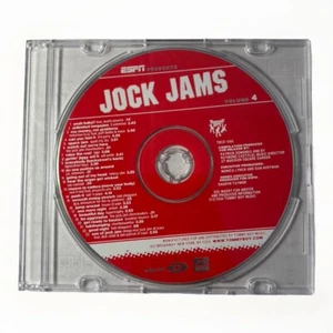 ESPN / Jock Jams Vol 4 Music CD Disc Only Rap Hype Football Sports Music Fun Mix - Foto 1 di 2