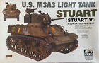AFV Club 1:35 M3A3 STUART/ STUART V US Light Tank Model Kit #35053 *SEALED BAGS*