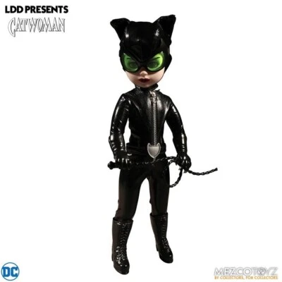 DC Universe Living Dead Dolls Puppe Catwoman action figur Mezco Neu