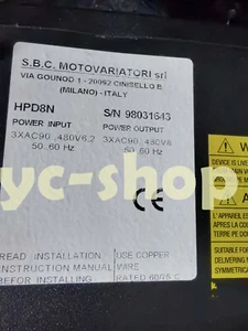 1pc used parker HPD8N drives Fast Shipping via FedEx or DHL - Picture 1 of 2