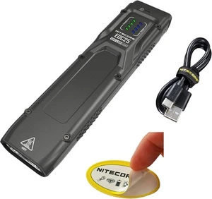 Nitecore EDC25 EDC Flashlight, 3000 Lumen Slim Flat Shape USB-C Black  - Picture 1 of 11