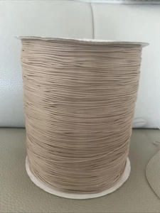 1.2mm 1000 Yds Camel Polyester Cord Romans Blinds Track String  Trade Reel - Picture 1 of 3