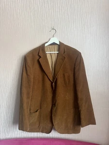 Gant Cord Blazer Sakko gelb Cord Chore 3 Knöpfe gefüttert Gr. 56 - Bild 1 von 5