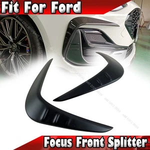 19-25 Fits Ford Focus MK4 5D ST Line DTO Type Front Carands Splitter Unpainted - Picture 1 of 5
