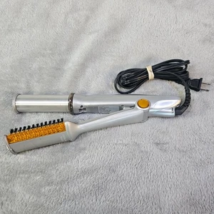 InStyler Original Rotating Hot Iron 1 1/4" Barrel - Silver IS1001 Tested Working - Picture 1 of 9