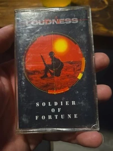 Loudness - Soldier Of Fortune - 1989 Cassette ATCO Records 91283-4 Rock - Picture 1 of 3
