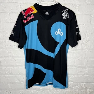Cloud9 ESports Gaming Black Blue Jersey Shirt Men's Small S Gamer Video Game LOL - Picture 1 of 3