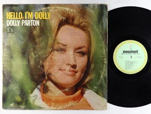 Dolly Parton - Hello, I'm Dolly LP - Monument OG Press Green Label - Picture 1 of 2