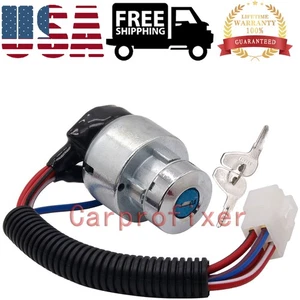 APTO PARA Kubota Tractor L3000 L4400 MX4700 MX5100 Interruptor de llave de encendido TC020-31820 - Imagen 1 de 9