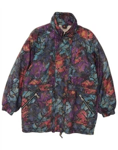 KAOS Womens Oversized Windbreaker Coat UK 14 Medium Multicoloured DJ85 - Picture 1 of 3
