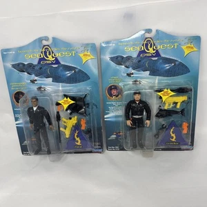 Figuras de acción SeaQuest DSV Jonathan y Manilow con ballena asesina y manta raya - Imagen 1 de 7