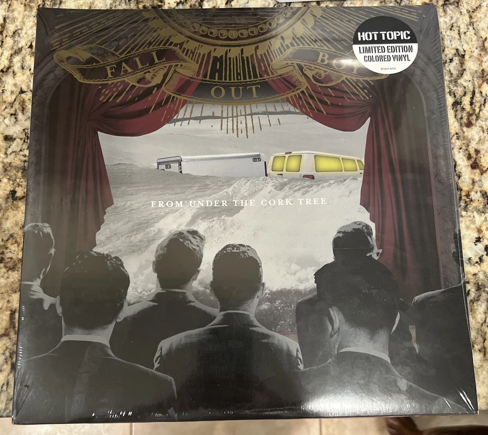 Fall Out Boy From Under The Cork Tree 2ND PRESS Maroon /1500 OR Coke/2000 SEALED - Image 1 of 4