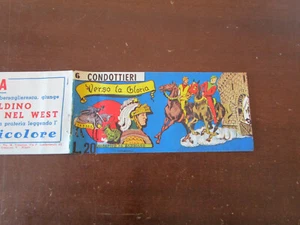 CONDOTTIERI STRISCIA 6 VERSO LA GLORIA TOMASINA 1951 RIFILATO DA RACCOLTINA - Picture 1 of 4