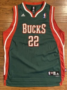 Milwaukee Bucks Boys Youth XL 18-20 length +2 Redd #22 NBA Basketball Jersey - Picture 1 of 9