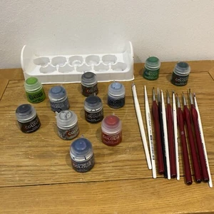 Citadel Minature paint set With Brushes - Picture 1 of 7