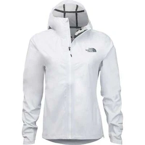 Chaqueta de lluvia de viento empaquetable para mujer The North Face blanca/mediana - Imagen 1 de 2