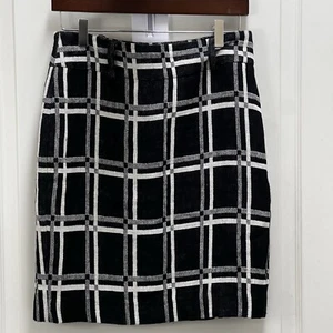 Ann Taylor Linen and Cotton Blend Business Casual Pencil Skirt. Size 4 NWOT - Picture 1 of 9