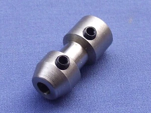 Acoplador de pinza flexible de 2 piezas para eje de motor de 2,3 mm y cable flexible de 3,18 mm modelo de barco RC - Imagen 1 de 1