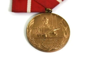 MEDALLA DE SERVICIO LEAL DDR DE ALEMANIA ORIENTAL - Imagen 1 de 9