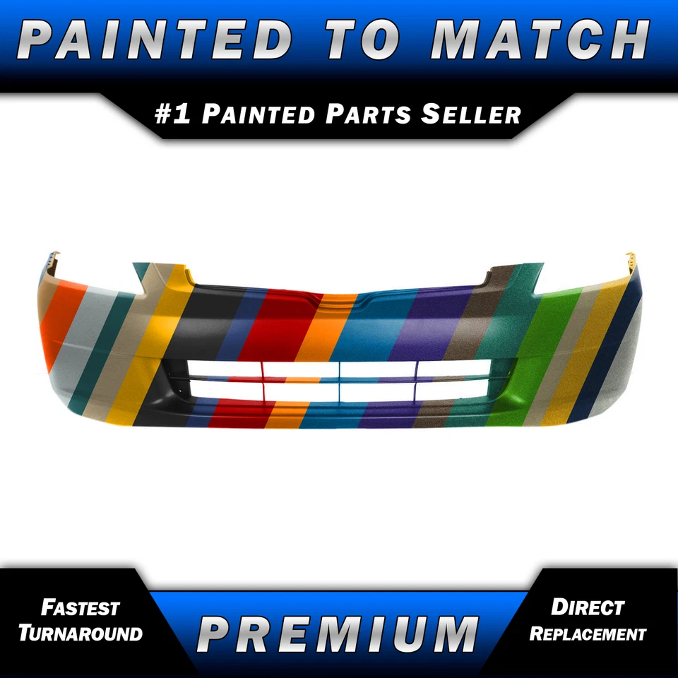 NEW Painted To Match Front Bumper Cover Fascia for 2003 2004 2005 Honda Accord - Imagem 1 de 4