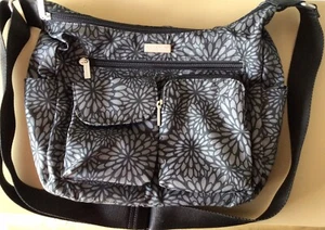 Baggallini Damen Modern Everywhere Slim Crossbody Midnight Blossom Tasche Handtasche - Bild 1 von 6