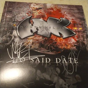 SIGNED Masta Killa - No Said Date Autographed by Method man Inspectah GZA - Picture 1 of 4