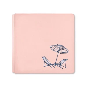 Creative Memories 12x12 Rose Relax Into Summer Foiled Flex Album Cover-No Pages - Picture 1 of 2