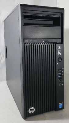 HP Z230 Tower PC Core i5-4690 CPU  3.50GHz 8GB RAM 256 GB SSD NO OS - Image 1 of 4