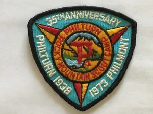 1973 Philmont Scout Ranch 35th Anniversary patch Philturn - Picture 1 of 1