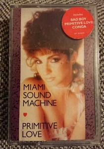 Miami Sound Machine Gloria Estefan - Primitive Love. Cassette Tape. Tested - Picture 1 of 6