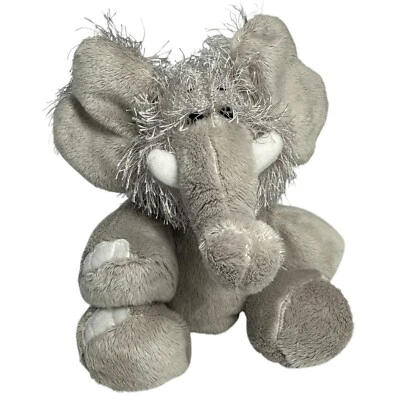 Ganz Webkinz Elephant HM007 Retired Plush Stuffed Animal Silver Gray - Image 1 of 4